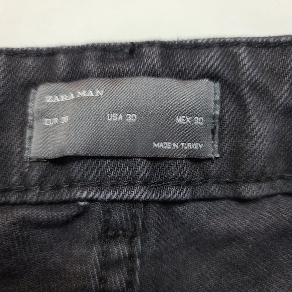 Zara Man distressed denim - Picture 8 of 9